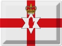 Blechschild 30x40 cm Nordirland Northern Ireland Flagge Fahne Wappen