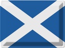Blechschild 30x40 cm Schottlands Scotland Flagge Fahne Wappen