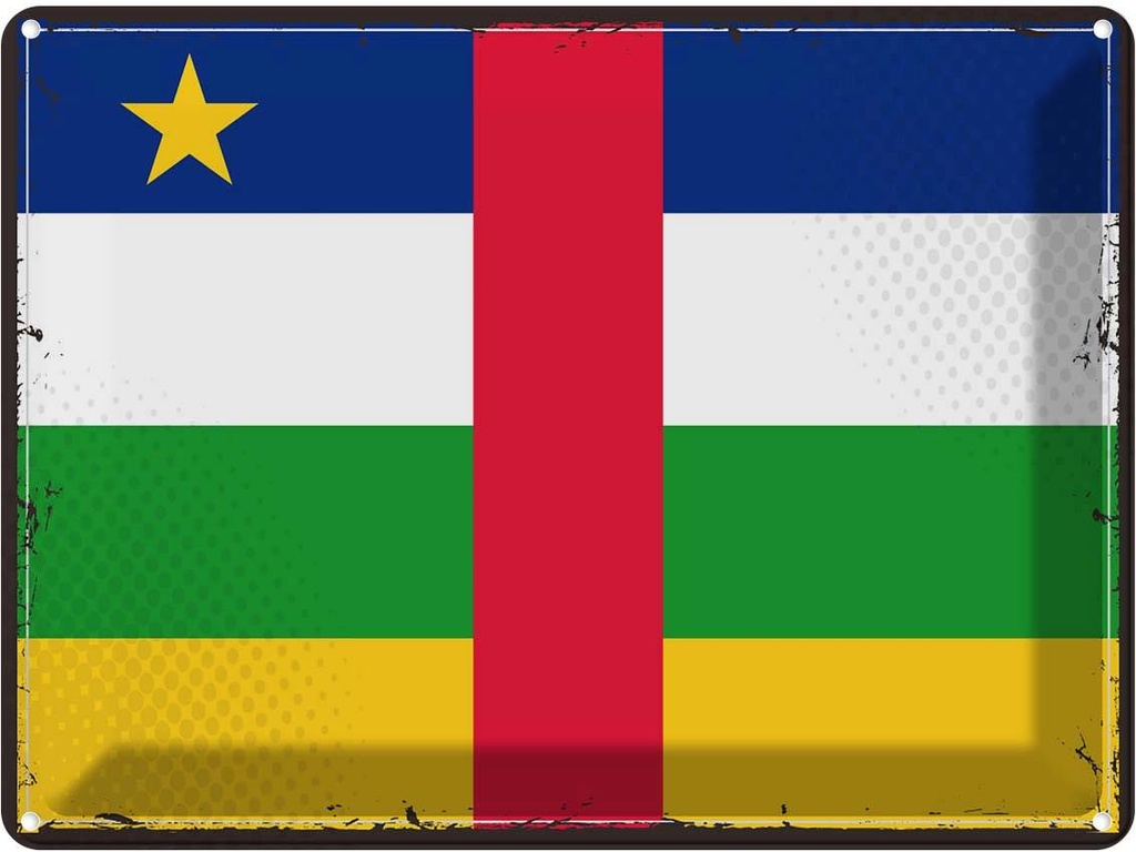 Blechschild 30x40 cm Flagge Fahne Wappen
