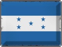 Blechschild 30x40 cm Honduras Retro Flagge Fahne Wappen