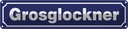 Blechschild 10x46 cm Grosglockner