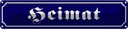 Blechschild 10x46 cm Heimat Dekoration