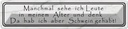 Blechschild 10x46 cm sehe ich Leute in meinem Alter Spruch Zitat