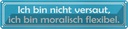 Blechschild 10x46 cm nicht versaut moralisch flexibel Spruch Zitat