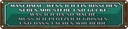 Blechschild 10x46 cm wenn ich neben mir stehe und Spruch Zitat