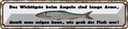 Blechschild 10x46 cm das wichtigste beim Angeln sind Spruch Zitat