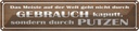 Blechschild 10x46 cm das Meiste auf der Welt geht Spruch Zitat