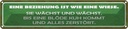 Blechschild 10x46 cm Beziehung ist wie eine Wiese Spruch Zitat