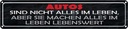 Blechschild 10x46 cm Autos nicht alles im Leben aber Spruch Zitat