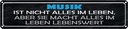 Blechschild 10x46 cm Musik nicht alles im Leben aber Spruch Zitat