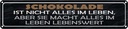 Blechschild 10x46 cm Schokolade ist nicht alles aber Spruch Zitat