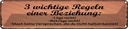 Blechschild 10x46 cm Beziehung lüge betrüge nicht Spruch Zitat