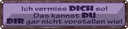 Blechschild 10x46 cm Vermiss dich so nicht vorstellen Spruch Zitat