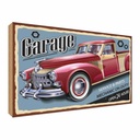 Holzschild 30x40 cm Auto Garage service parts open 24