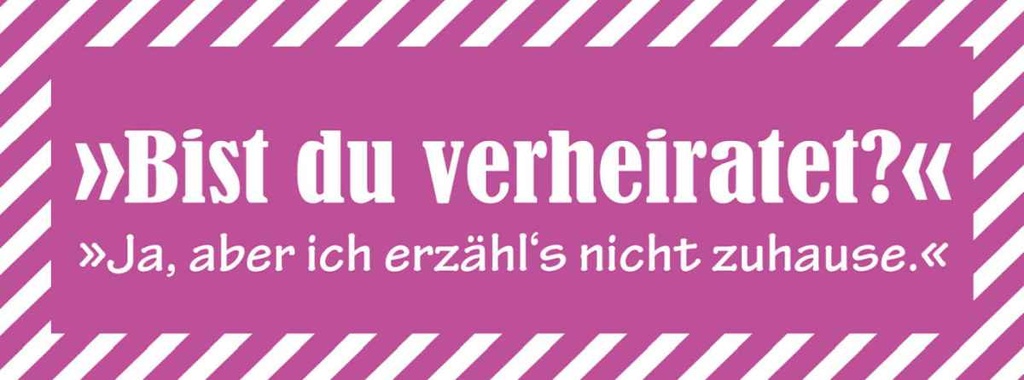 Holzschild 10x27 cm Bist du verheiratet Dekoration
