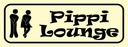 Holzschild 10x27 cm Pippi Lounge Dekoration