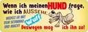Holzschild 10x27 cm deswegen mag ich ihn Hund Tier Haustier