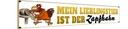Holzschild 10x46 cm mein Lieblingstier Zapfhahn Bier Spruch Zitat