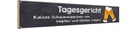 Holzschild 10x46 cm Bier Tagesgericht kaltes Schaumsüppchen