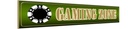 Holzschild 10x46 cm Gaming Zone Dekoration