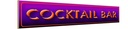 Holzschild 10x46 cm Cocktail Bar Kneipe Pub Küche Essen Trinken