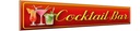 Holzschild 10x46 cm Alkohol Cocktail Bar Kneipe Pub Küche