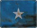 Blechschild 30x40 cm Somalia Flagge Fahne Wappen