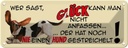 Blechschild 10x27 cm nie Hund gestreichelt Tier Haustier