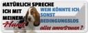 Blechschild 10x27 cm Hund alles anvertrauen Tier Haustier