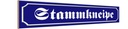 Holzschild 10x46 cm Stammkneipe Essen Bar Trinken