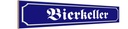 Holzschild 10x46 cm Bierkeller Bier Bar Küche Essen Trinken