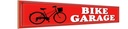 Holzschild 10x46 cm Bike Garage Fahrrad Sport Hobby