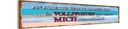 Holzschild 10x46 cm an alle die gerade am Meer sind