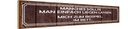 Holzschild 10x46 cm manches sollte man liegen lassen Spruch Zitat