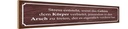 Holzschild 10x46 cm Stress entsteht wenn das Gehirn Spruch Zitat