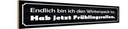 Holzschild 10x46 cm endlich bin den Winterspeck los Spruch Zitat