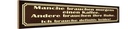 Holzschild 10x46 cm manche brauchen morgens Kaffee Spruch Zitat