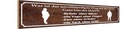 Holzschild 10x46 cm MANN Brüste ohne Milch Eier Spruch Zitat