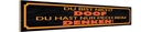 Holzschild 10x46 cm du bist nicht doof nur Pech Spruch Zitat