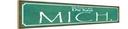 Holzschild 10x46 cm du hast es gut mich Dekoration