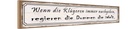 Holzschild 10x46 cm Klügere nachgeben regieren Dumme Spruch Zitat