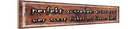 Holzschild 10x46 cm perfekt aussehen muss nur wer Spruch Zitat