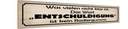 Holzschild 10x46 cm das Wort Entschuldigung Spruch Zitat