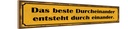 Holzschild 10x46 cm das beste Durcheinander entsteht Spruch Zitat