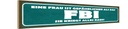 Holzschild 10x46 cm Frau ist gefährlicher als FBI Spruch Zitat
