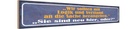 Holzschild 10x46 cm Sie sind neu hier oder Dekoration