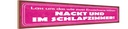 Holzschild 10x46 cm Zwei nackt und im Schlafzimmer Dekoration