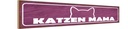 Holzschild 10x46 cm Katzen Mama Tier Haustier