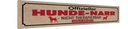 Holzschild 10x46 cm Hunde-Narr nicht therapierbar Tier Haustier