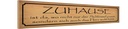Holzschild 10x46 cm Zuhause wo das Herz wohl fühlt Spruch Zitat